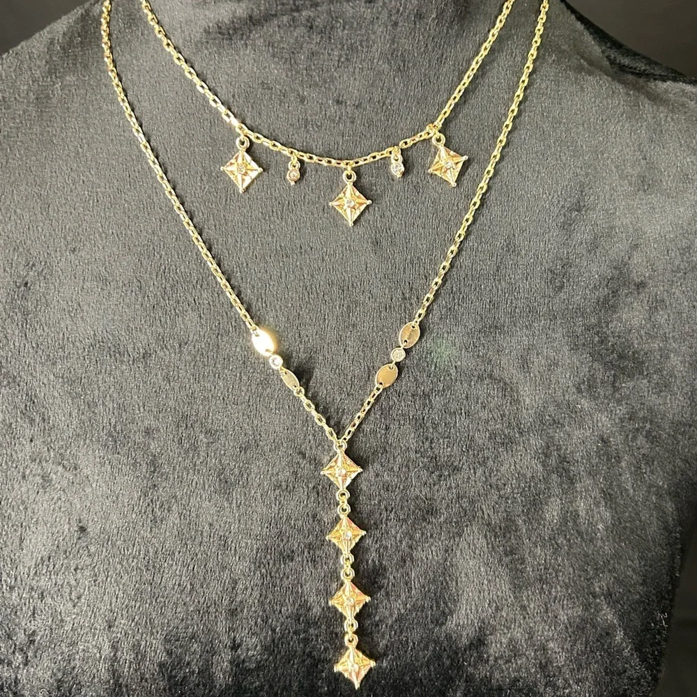 Ettika Double Necklace